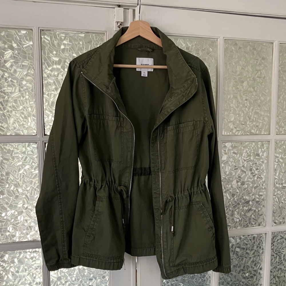 Old Navy Dark Green  Jacket for Women
